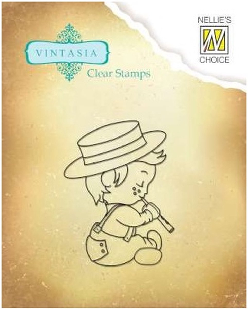 VINS003 Clear stamps Vintasia Lovely Harmony